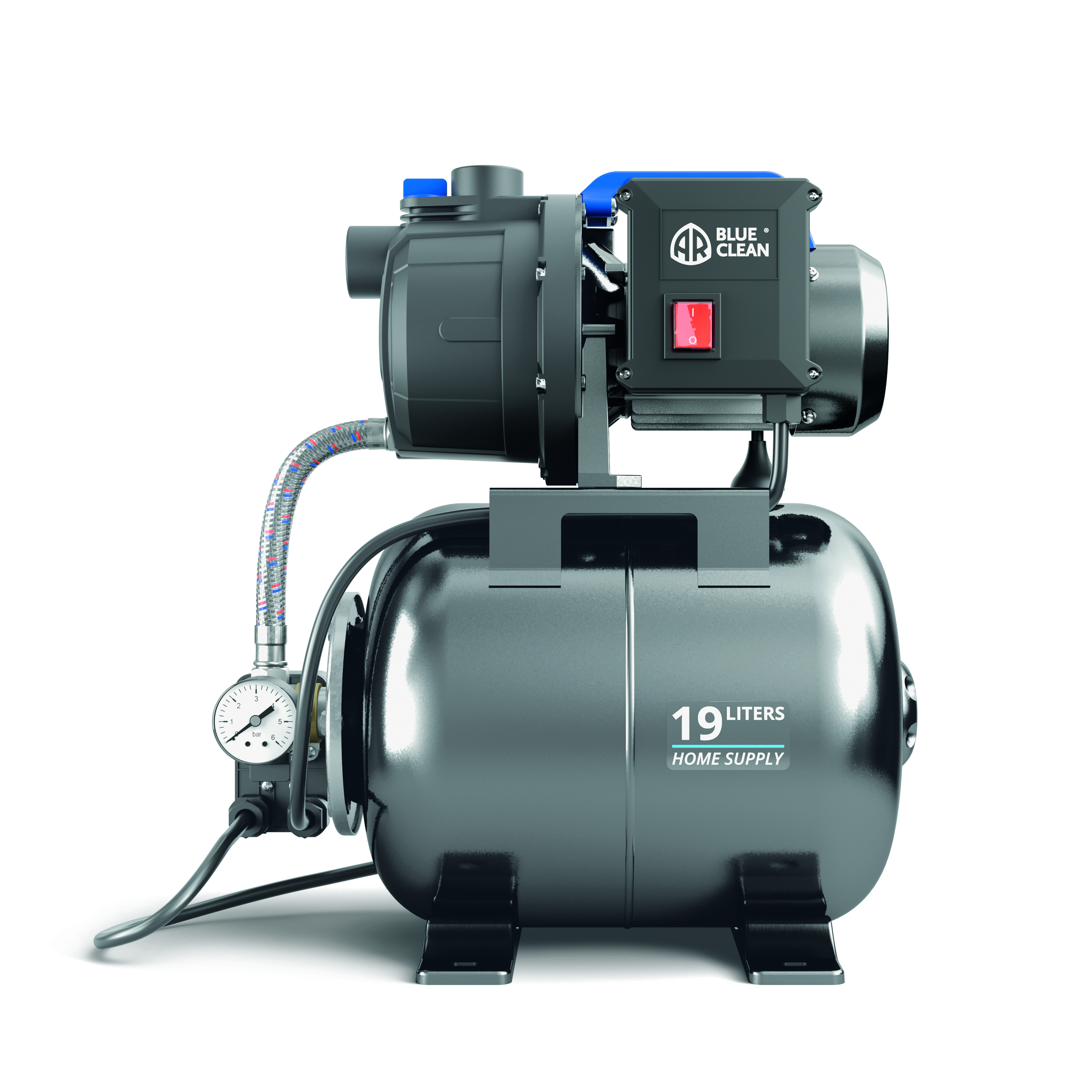 Ūdens sūknis pašsūcošais ar pastiprinātāju AR Blue Clean 600PB