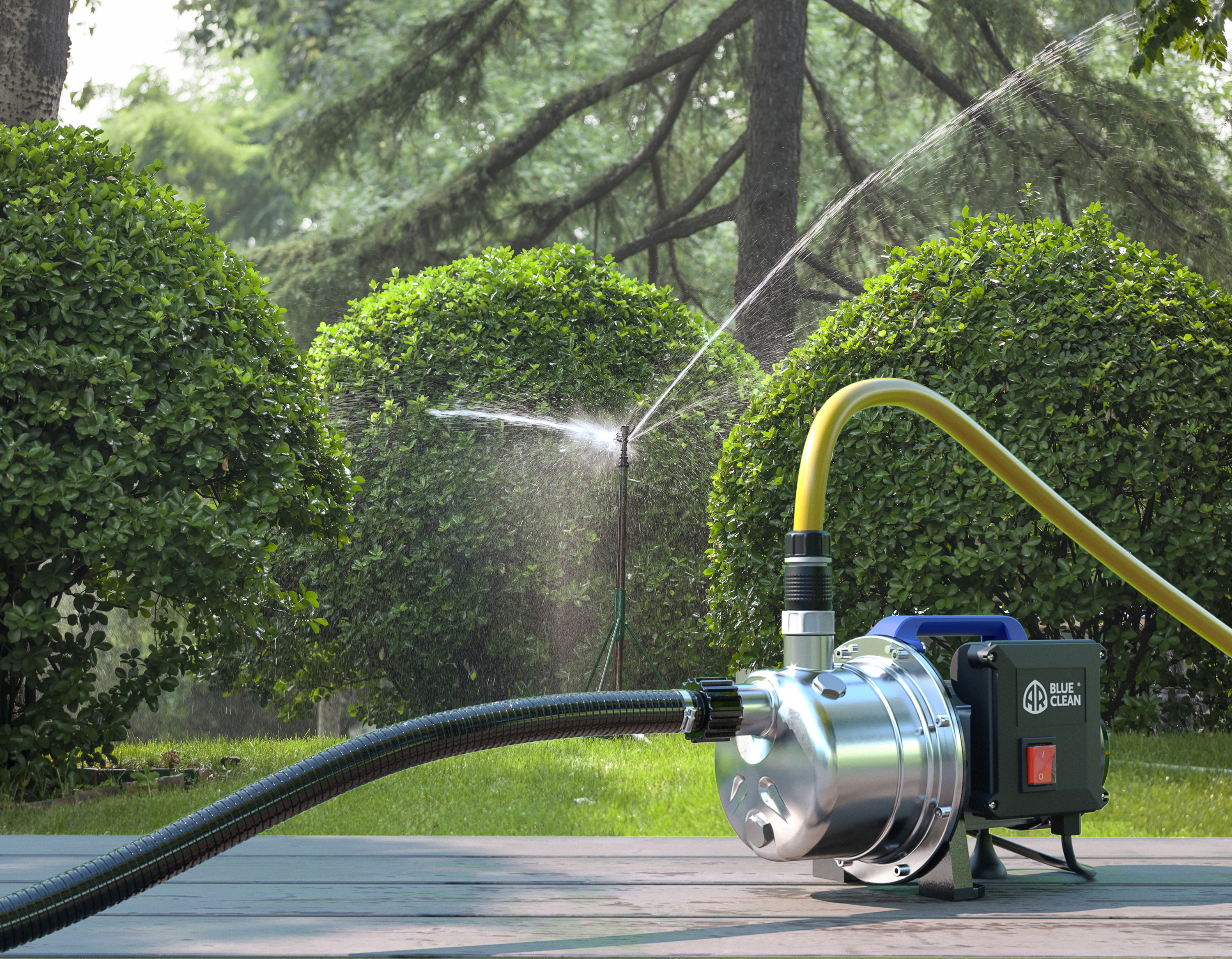 Ūdens sūknis pašsūcošais ar pastiprinātāju AR Blue Clean 800XB