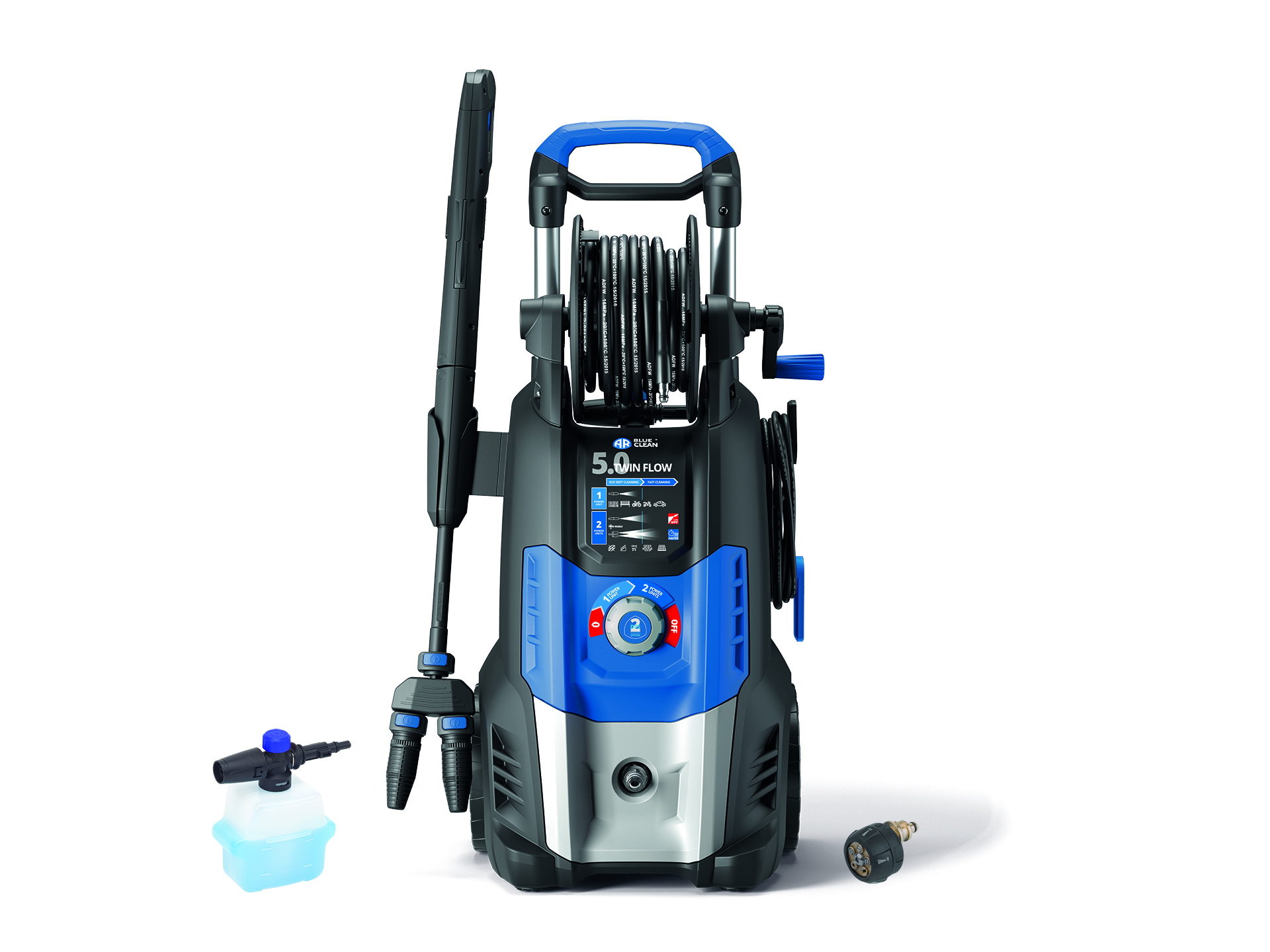 Augstspiediena mazgātājs AR Blue Clean DTS Series 5.0 Twin Flow