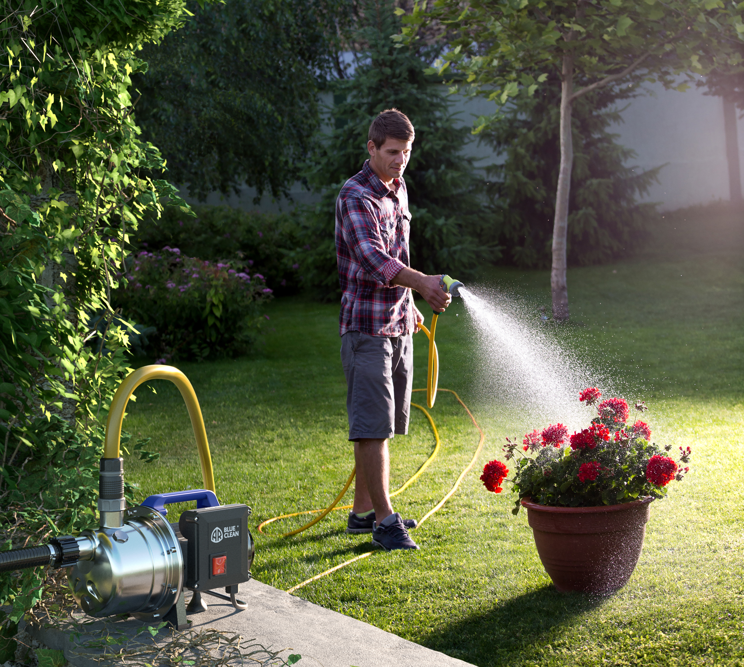 Ūdens sūknis pašsūcošais ar pastiprinātāju AR Blue Clean 800XB